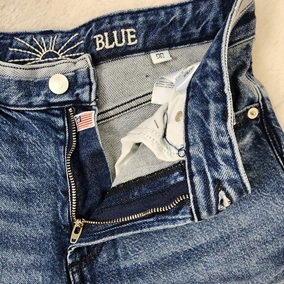 NEW Daily Blue by Adriano Goldschmeid Virgo Wide Leg Jeans Two Toned Size 26 - Picture 13 of 16